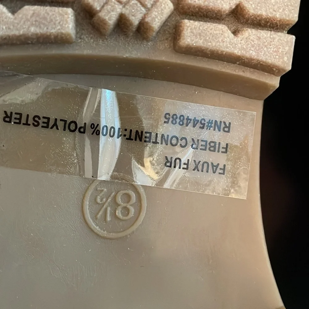 NWT AMERICAN EAGLE OUTFITTERS boots 
with faux fur size 8.5 - Picture 11 of 14